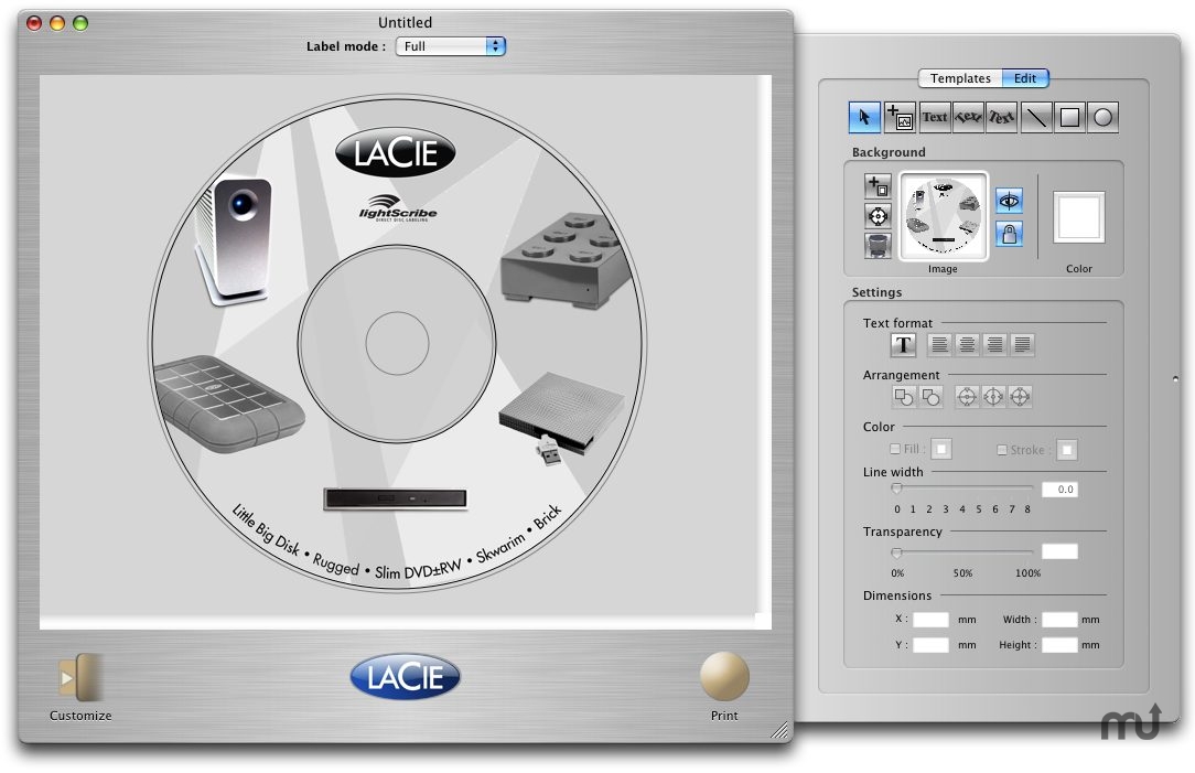 Lightscribe Label Software For Mac